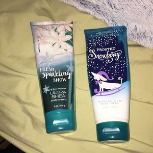 Bath and body works lotions